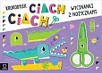 Wycinanki z nożyczkami. Krokodylek ciach, ciach!