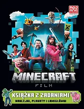Minecraft. Film. Książka z zadaniami. Naklejki,,