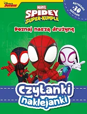 Czytanki naklejanki Poznaj naszą drużynę Marvel