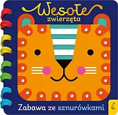 Wesołe zwierzęta Zabawa ze sznurówkami