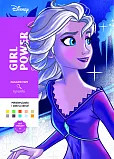 Art therapy Kolorowanka antystresowa Disney. Girl power Zagadkowe rysunki