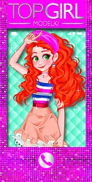 Top Girl Modelki Książeczka telefon