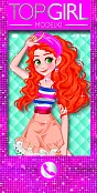Top Girl Modelki Książeczka telefon