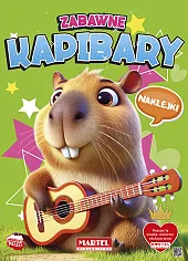 Zabawne kapibary z naklejkamiKatarzyna Salamon Zabawne kapibary z naklejkamiKatarzyna Salamon