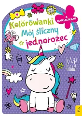Kolorowanka z wykrojnikiem Mój śliczny jednorożec