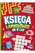 Księga łamigłówek od 6 lat. Labirynty, krzyżówki, szyfrogramy Księga łamigłówek od 6 lat. Labirynty, krzyżówki, szyfrogramy