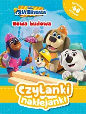 Czytanki naklejanki. Nowa budowa. Disney Junior,