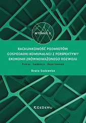 Rachunkowość podmiotów gospodarki komunalnej z perspektywy ekonomii zrównoważonego rozwoju. Pomiar -