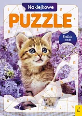Naklejkowe puzzle Słodkie kotki