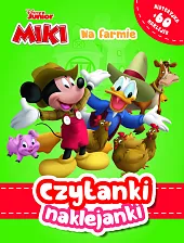 Czytanki naklejanki. Na farmie. Disney Junior,