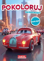 Kolorowanka Pokoloruj samochody z naklejkamiMaciej Ratajczyk