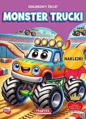 Kolorowanka Kolorowy świat. Monster Trucki z,Katarzyna Salamon