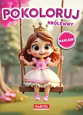 Kolorowanka Pokoloruj królewny z naklejkami
