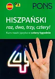 Raz, dwa, trzy, cztery - hiszpański w 4 tygodnie PONS z nagraniami mp3