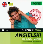 Słuchaj i mów PONS. 500 słów? i mówisz. Słownictwo angielskie A2/B1 z nagraniami