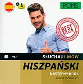 Słuchaj i mów PONS. Następny krok. Kurs hiszpańskiego A2+ z nagraniami.