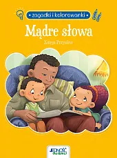 Zagadki i kolorowanki Mądre słowa Księga,Agnes de Bezenac Zagadki i kolorowanki Mądre słowa Księga,Agnes de Bezenac