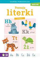 Akademia przedszkolaka Poznaję literki Zwierzęta