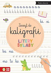 Zeszyt do kaligrafii Litery, sylaby