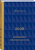 Profesjonalny Informator Prawnika 2026, granatowy (format, 