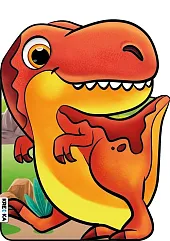 Wykrojnik Tyranozaur Kolorowanka Wykrojnik Tyranozaur Kolorowanka