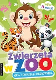 Zwierzęta w Zoo Seria z gwiazdką Kolorowanka