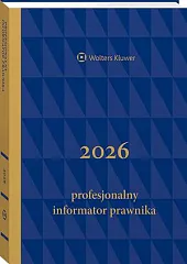 Profesjonalny Informator Prawnika 2026, granatowy (format B5) [PRZEDSPRZEDAŻ]