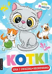 Kotki Seria z gwiazdką Kolorowanka