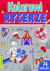 Kolorowi rycerze Kolorowanka