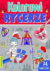 Kolorowi rycerze Kolorowanka