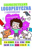 Kolorowanka logopedyczna 2 z naklejkami Kolorowanka logopedyczna 2 z naklejkami