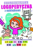 Kolorowanka logopedyczna 1 z naklejkami