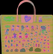 Peppa Pig. Kocham naklejać. Z przyjaciółmi na podwórku