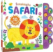 Sensoksiążka SAFARI 10 dźwięków + wkładki dotykowe