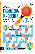Wesoła tabliczka mnożenia z magiczną lupką od 7 lat Wesoła tabliczka mnożenia z magiczną lupką od 7 lat