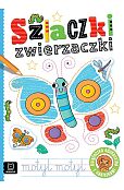 Szlaczki zwierzaczki. Edukacyjna książeczka z naklejkami Szlaczki zwierzaczki. Edukacyjna książeczka z naklejkami