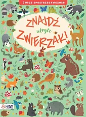 Znajdź ukryte zwierzaki.Claire Stamper