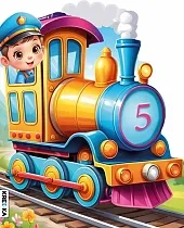 Lokomotywa z maszynistą