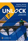 Unlock 1 Reading, Writing and Critical Thinking Student's Book with Digital Pack Unlock 1 Reading, Writing and Critical Thinking Student's Book with Digital Pack
