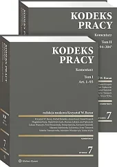 Kodeks pracy. Komentarz. Tom I i II [PRZEDSPRZEDAŻ]