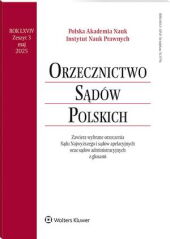 Orzecznictwo Sądów Polskich