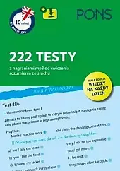 10 minut na angielski PONS 222 testy A1/A2