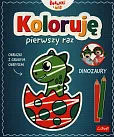 Koloruję pierwszy raz Dinozary