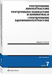 Postępowanie administracyjne, postępowanie egzekucyjne w administracji,Zbigniew Kmiecik