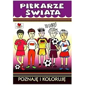 Piłkarze świata Poznaje i koloruję