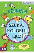 Szukaj, koloruj i licz. Dżungla Szukaj, koloruj i licz. Dżungla