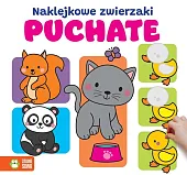 Naklejkowe zwierzaki. Puchate