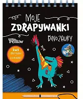 Moje zdrapywanki Dinozaury Rodzina Treflików
