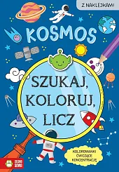 Szukaj, koloruj i licz. KosmosSylwia Czarnecka