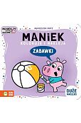 Maniek koloruje i nakleja. Zabawki Maniek koloruje i nakleja. Zabawki